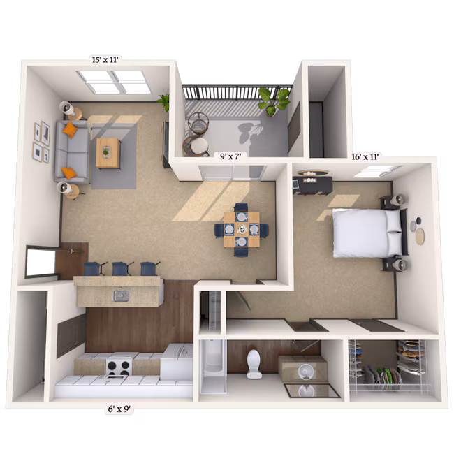 The Bridlewood 7725 floor plan